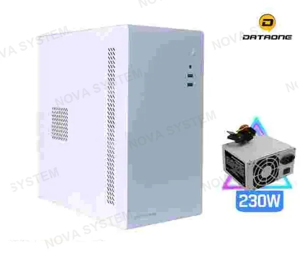 CASE CASE MICRO ATX DATAONE 6519WT BLANCO 600WATS