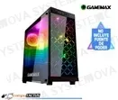 CASE CASE GAMER GAMEMAX POLARIS 4XRGB VIDRIO TEMPLADO SIN/FUENTE