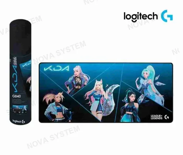 LOGITECH Nuevo Ingreso PAD MOUSE LOGITECH G840 CLOTH XL K/DA ED 40X90CM BLUE/BLACK (943-000456)