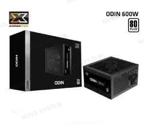 XIGMATEK FUENTE DE PODER XIGMATEK ODIN II 600W (BK)AC 230V, DF APFC,CABLE, 80PLUS, 120MM FAN