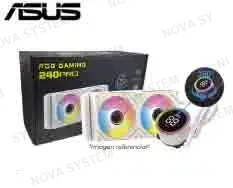 REFRIGERACION REFRIGERACION LIQUIDA ROG GAMING, 240PRO, RELOJ TEMPERATURA, WHITE ARGB