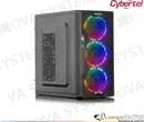 CYBERTEL CASE ATX CYBERTEL EXPLORER CBX C5003M 350W 3 COOLER FAN RAINBOW
