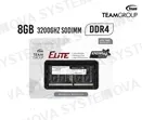 MEMORIA MEMORIA PARA LAPTOP TEAMGROUP 8GB SODIMM 3200GHZ, BLISTER TED48G3200C22-S