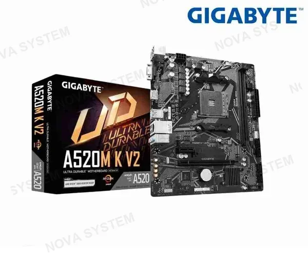GIGABYTE PLACA,GIGABYTE A520M K V2 (REV. 1.0) CHIPSET AMD A520, SOCKET AM4, MICRO ATX