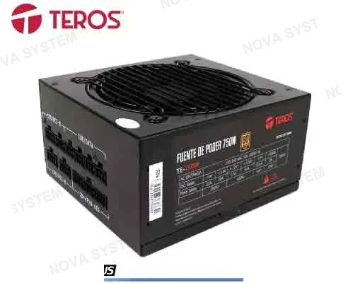 TEROS FUENTE DE PODER TEROS TE7175N 750W 80 PLUS GOLD, ATX, FULL MODULAR (OEM)
