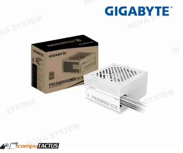 GIGABYTE FUENTE ALIMENTACIÓN GIGABYTE P650SS ICE 650W WHITE ATX 80 PLUS SILVER