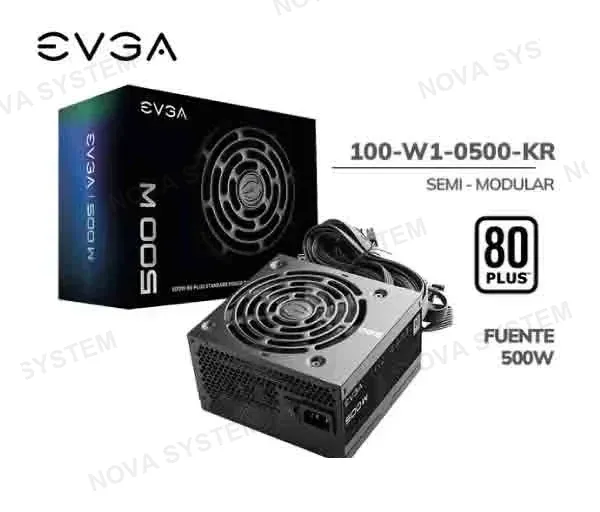 FUENTE FUENTE DE PODER LITEPOWER II I650 (500W, ENTRADA DE CA 230 V, DOBLE VENTILADOR, VENTILADOR NEGRO DE 12 CM, CABLE FLEXIBLE NEGRO