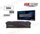 MEMORIA MEMORIA 8GB DDR4 HIKSEMI ARMOR CON DISIPADOR BUS 3200MHZ.