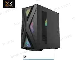 XIGMATEK CASE XIGMATEK HYPERION HYPERION (EATX, U3X1+U2X2, X FP Y TG IZQUIERDO, 4 UNIDADES DE 140 MM) CAJA DE CONTROL REMOTO Y40A 8 ARGB