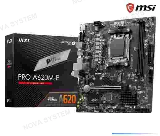 MSI PLACA MADRE MSI PRO A620M-E, AM5, AMD(911-7E28- 009)