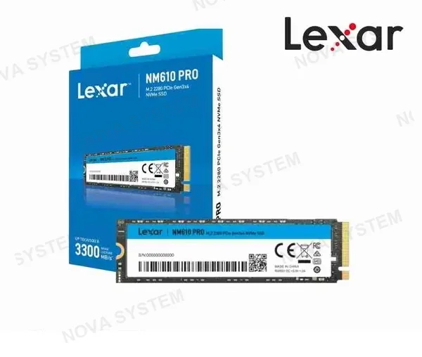 LEXAR DISCO SOLIDO SSD M.2 LEXAR 500GB NM610PRO 3300 MB/S