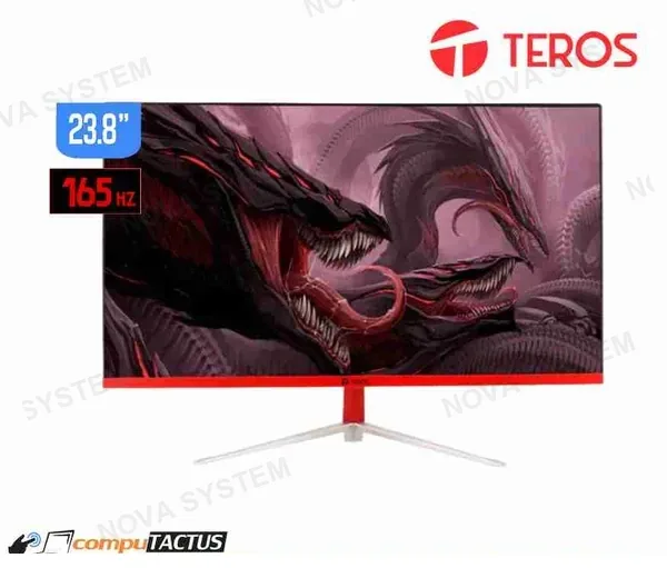 TEROS MONITOR CURVO GAMING TEROS TE- 2471G, 23.8" FHD VA, 165 HZ, 2 MS, HDMI