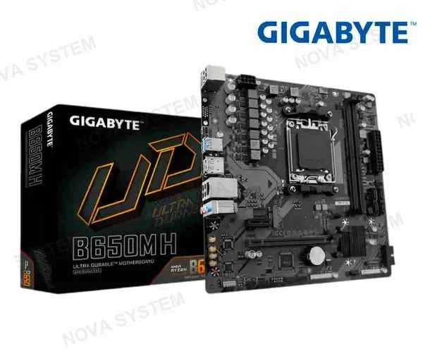 GIGABYTE MB GIGABYTE B650M DS3H AM5/DDR5/4 SLOT 256GB/8000(OC)4800-6800 MHz RAM/1xHDMI2.1(4K 60Hz)/2xD-PORT1.4(4K 60Hz)/2xM.2 PCIe 4.0 x4/2xPCIe (4.0x16/PCIe 3.0/USB 3.2 GEN 2 (4xTipo A/1xTipo C)