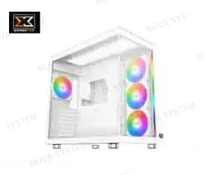 XIGMATEK CASE XIGMATEK, AQUA ULTRA, (BK) EATX. PANEL ARRIBA FROT Y LAT VIDRIO TEMPLADO, 7 VENTILADORES ARGB 12CM Z22A, ARGB, 2USB 3.0, 2 USB 2.0, 1USB TIPO C