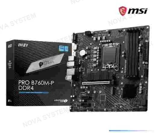 MSI MOTHERBOARD MSI PRO B760M-P ( 911-7E02-006 ) DDR4 | LGA1700