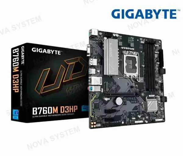 Gigabyte Placa Madre Gigabyte B760m D3hp (b760m D3hp Ddr5) Socket Lga 1700, Ram Ddr5 , 14va, 13va, 12va Gen