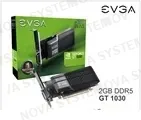 EVGA VIDEO EVGA NVIDIA GEFORCE GT 1030 SC, 2GB GDDR5 64-BIT, PCI-E 3.0, LP, 02G-P4-6332-KR