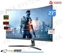 TEROS MONITOR TEROS TE-2730S 27 PULGADAS VA CURVO,100HZ FULL HD HDMI VGA FREESYNC