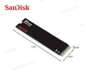 SANDISK DISCO SOLIDO SSD SANDISK 1 TB PLUS, M.2 NVME PCIE GEN 3.0 3200 LECTURA Y ESCRITURA