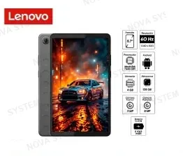 LENOVO TABLET LENOVO TAB ONE TB305XU, 8.7 HD 1340X800 IPS, 128GB , RAM 4GB, WIFI, 4G LTE, GRIS LUNA, FOLIO CASE, ANDROID 14 OR LATER