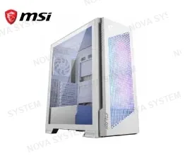 MSI CASE MSI MPG VELOX 300R AIRFLOW PZ (WHITE) S/F, MID-TOWER,ITX, M-ATX, ATX, EATX, 1USB TIPO C 3.2, 2USB 3.2