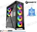 CASE CASE GAMBYTE GHOST-Z ( GHOST-Z ) S/ FUENTE | NEGRO | 2 PANEL VIDRIO | LED - ARGB