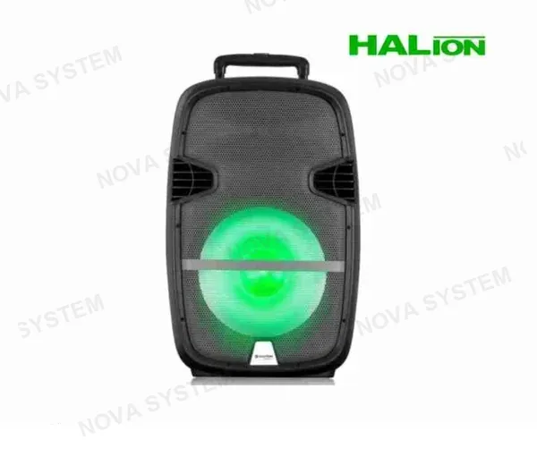 HALION PARLANTE PORTATIL HALION MX155AC MERCURY 15" SISTEMA DE AUDIO KTV XTV XLR FM SD+USB MA