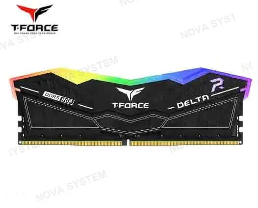 TEAMGROUP MEMORIA 16GB DDR5 T-FORCE DELTA RGB BLACK INTEL 5600MHZ FF3D516G5600HC36B