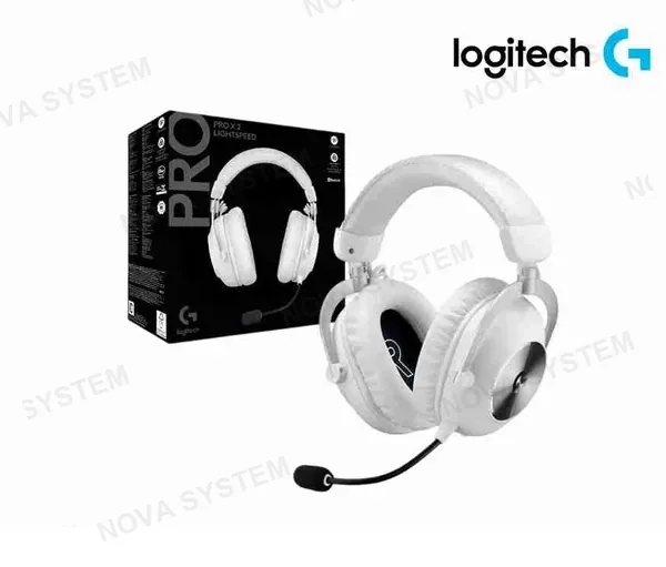 LOGITECH AUDIFONO LOGITECH G PRO X 2 WHITE LIGHTSPEED WIRELESS CON MICROFONO(PN:981-001268)