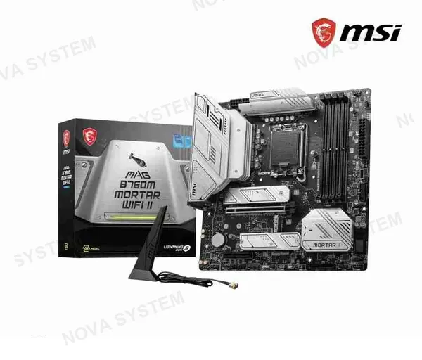 MSI PLACA MSI MAG-B760M MORTAR WIFI 4 LGA 1700 INTEL DDR5 192 GB HDMI DPM-ATX
