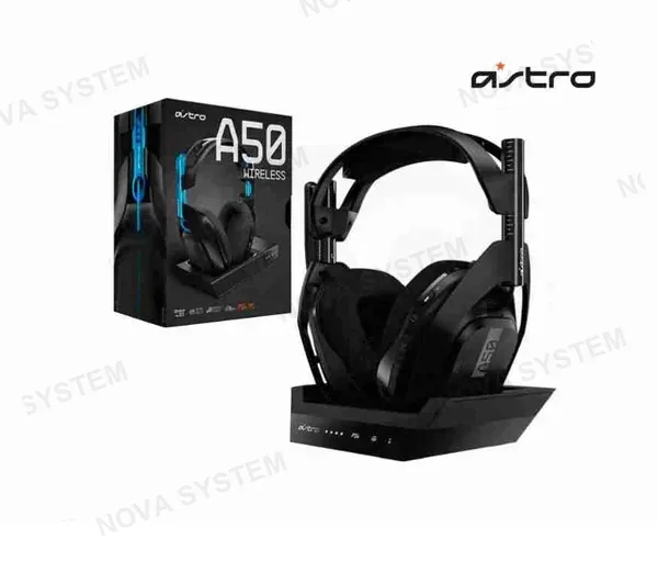 ASTRO AURICULAR ASTRO A50 WIRELES + BASE PS4 BLACK (939- 001673)