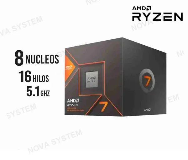 AMD PROCESADOR AMD RYZEN 7 8700G 4.20 / 5.10 GHZ, 16MB L3 CACHE, 8-CORES, 5NM, TDP: 65W
