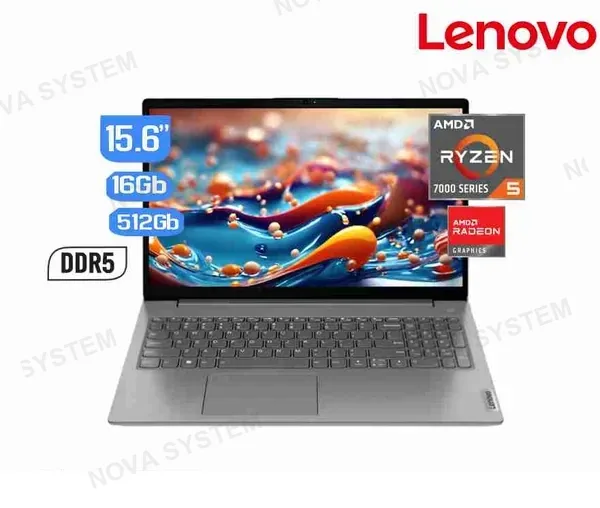 LENOVO NB LENOVO V15 G4 AMN, AMD RYZEN 5 7520U 4.3GHZ, 16GB LPDDR5, 512GB SSD, 15.6" FHD TN, 82YU00XYLM