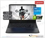 LENOVO NB LENOVO GAMING 3 15IHU6 CORE I5-11300H 3.1GHZ, 8GB, 256GB SSD, GTX 1650 4GB, 15.6" 120HZ, WINDOWS 11, COLOR SHADOW