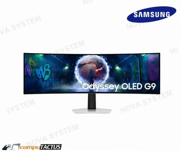 SAMSUNG MONITOR CURVO GAMING SAMSUNG ODYSSEY OLED G9, 49" QHD, 240 HZ, HDMI, DP, MICRO HDMI