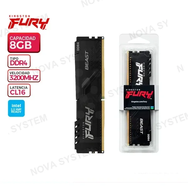 KINGSTON MEMORIA DDR4 8GB/2666-3200 KINGSTON LAPTOP
