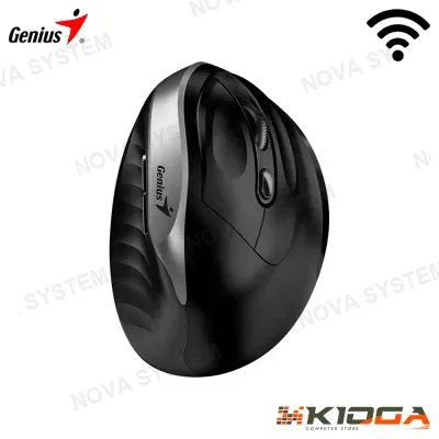 GENIUS MOUSE GENIUS ERGONOMICO MOD 8250S VERTICAL 6 BOTONOS IRON GREY