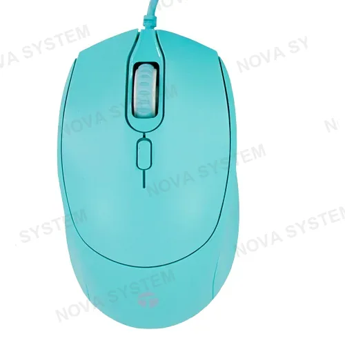 TEROS a. = Mouse alambrico 6ptico TEROS TE-1227S, 800/1200/1600 DPI, =z : = USB, 4 botones, color verde.