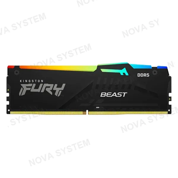 KINGSTON PC5-41600 - CL40 - 1.25 V, XMP 3.0/JEDEC #4 RGB DIMM 16GB DDRS5 5600 KINGSTON FURY Beast KF556C40BBA-16 5 PC5-44800 CL40 1.25 V, XMP 3.0/JEDEC