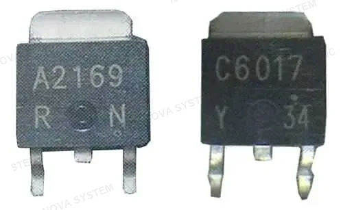 EPSON Transistores Epson A2169 Y C6017