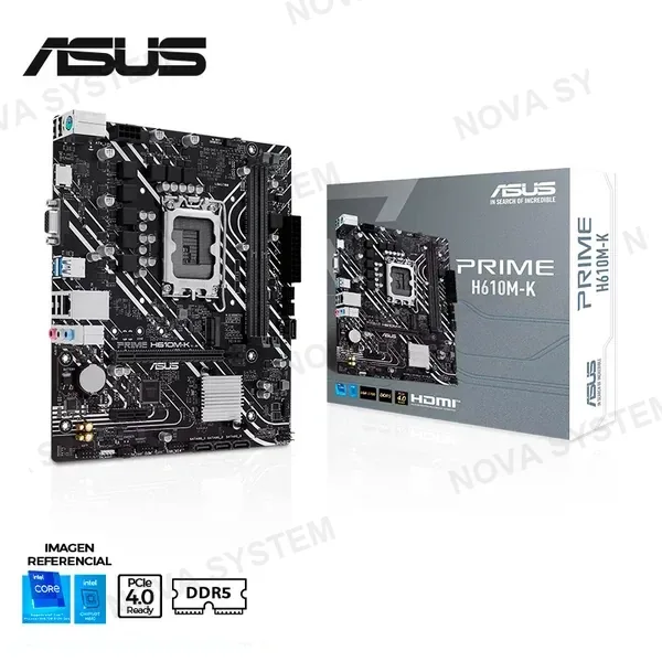 ASUS MAINBOARD ASUS PRIME H610M-K, DDR5, LGA 1700