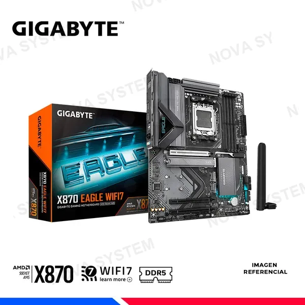 GIGABYTE MAINBOARD GIGABYTE X870 EAGLE WIFI7, DDR5, AM5, AMD