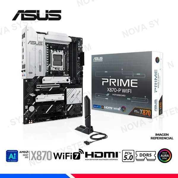 ASUS MAINBOARD ASUS PRIME X870-P WIFI, DDR5, AM5, AMD