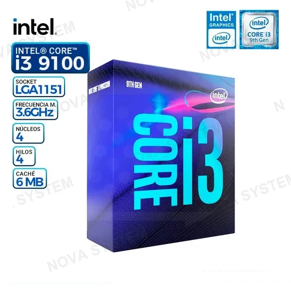 INTEL PROCESADOR INTEL CORE I3-9100