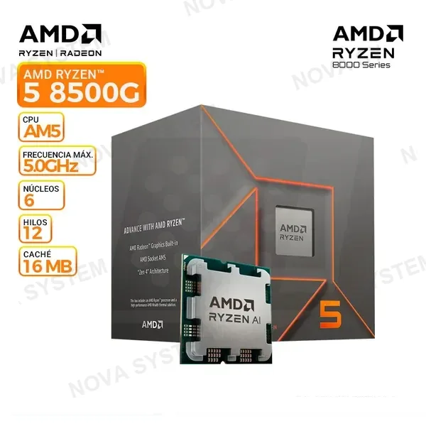AMD PROCESADOR AMD RYZEN 5 8500G, AM5