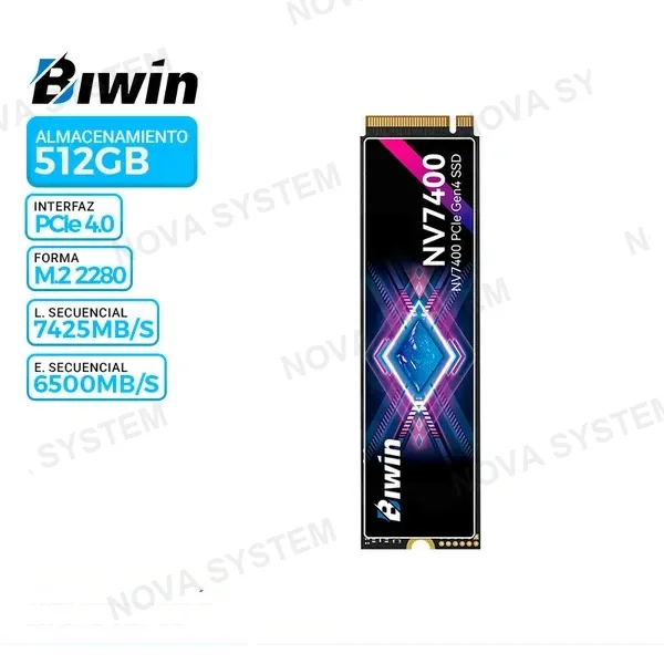 BIWIN SSD BIWIN NV7400 512GB M2 2280 PCIe 4.0 NVMe