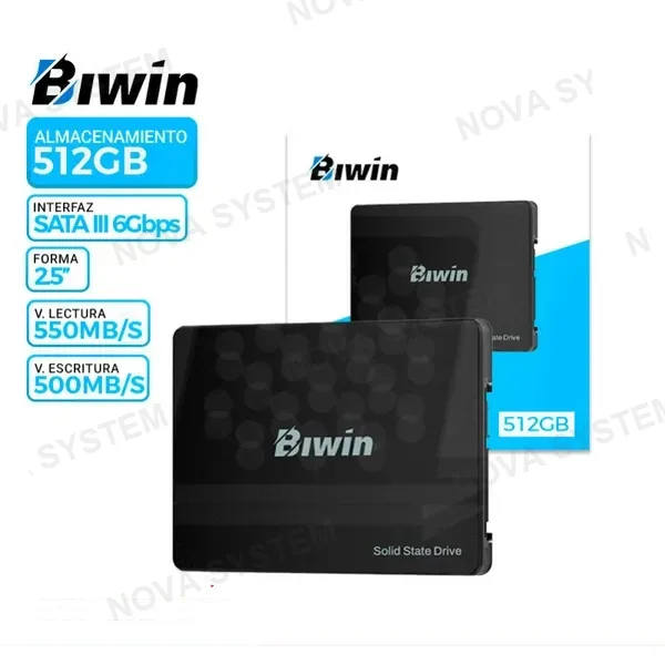 BIWIN SSD BIWIN M100, 512GB SATA 2.5"