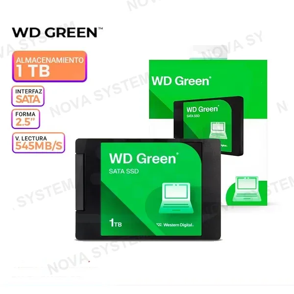 WESTERN DIGITAL SSD 1TB WD GREEN SATA 2.5"