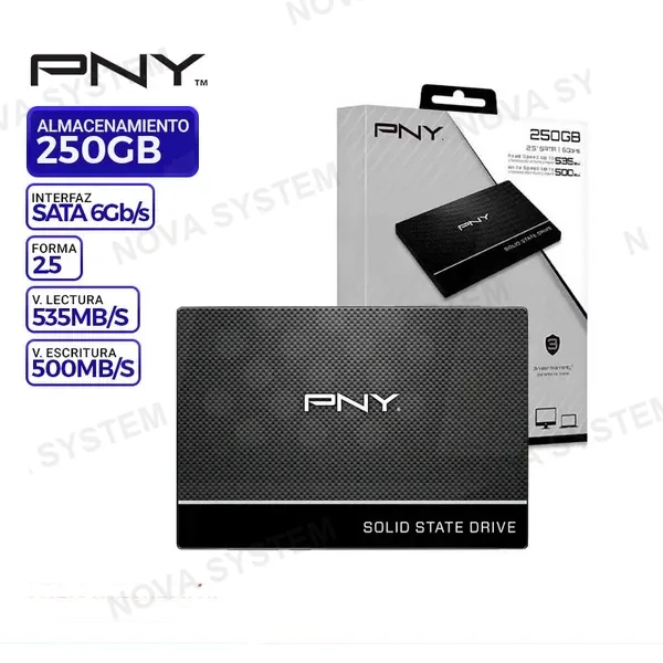 PNY SSD PNY CS900 250GB SATA 2.5