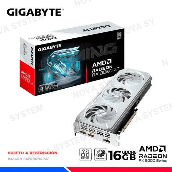 GIGABYTE VGA GIGABYTE RADEON RX 9060 XT GAMING OC ICE 16GB GDDR6
